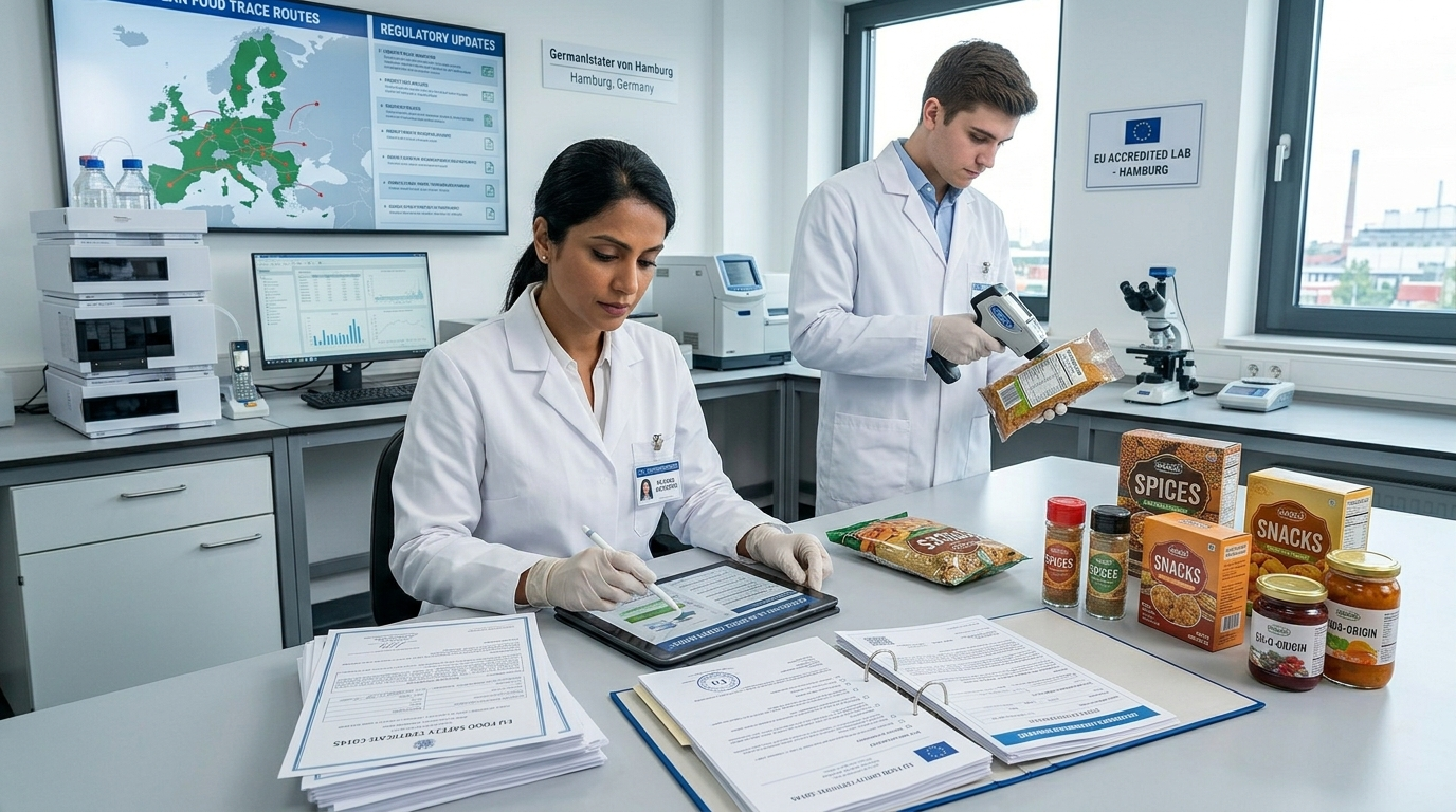 Food Export Certifications for European Union: EFSA, EU Organic, HACCP & Import Compliance Guide (2026)