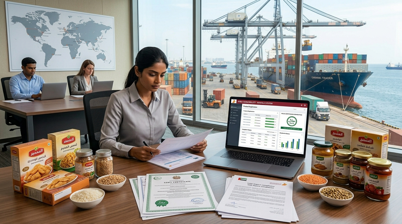 Food Export Requirements for UAE (2026): Halal, Dubai Municipality & Import Rules